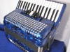 Canarino 34-60-5 New blue piano accordion